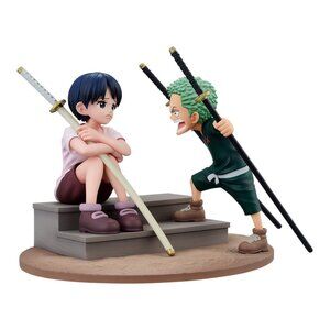 One Piece Road To Dawn Revible Moment Ichiban Kuji C Award Zoro And Kuina Figure
